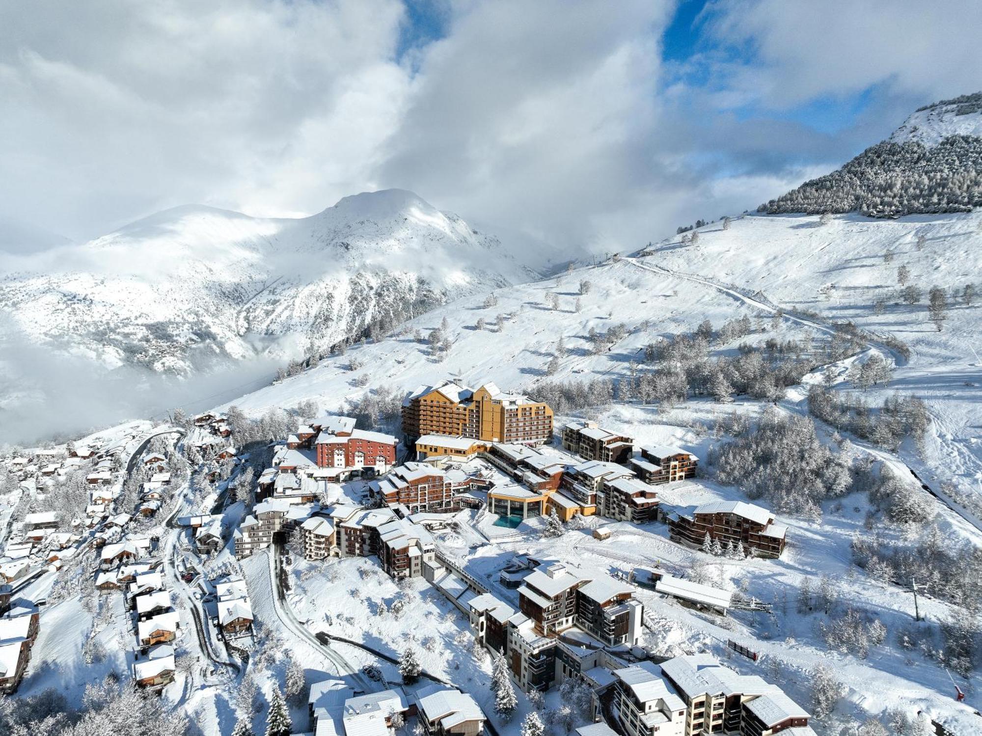 Belambra Clubs Les 2 Alpes Les Cretes Hotell Les Deux Alpes Exteriör bild