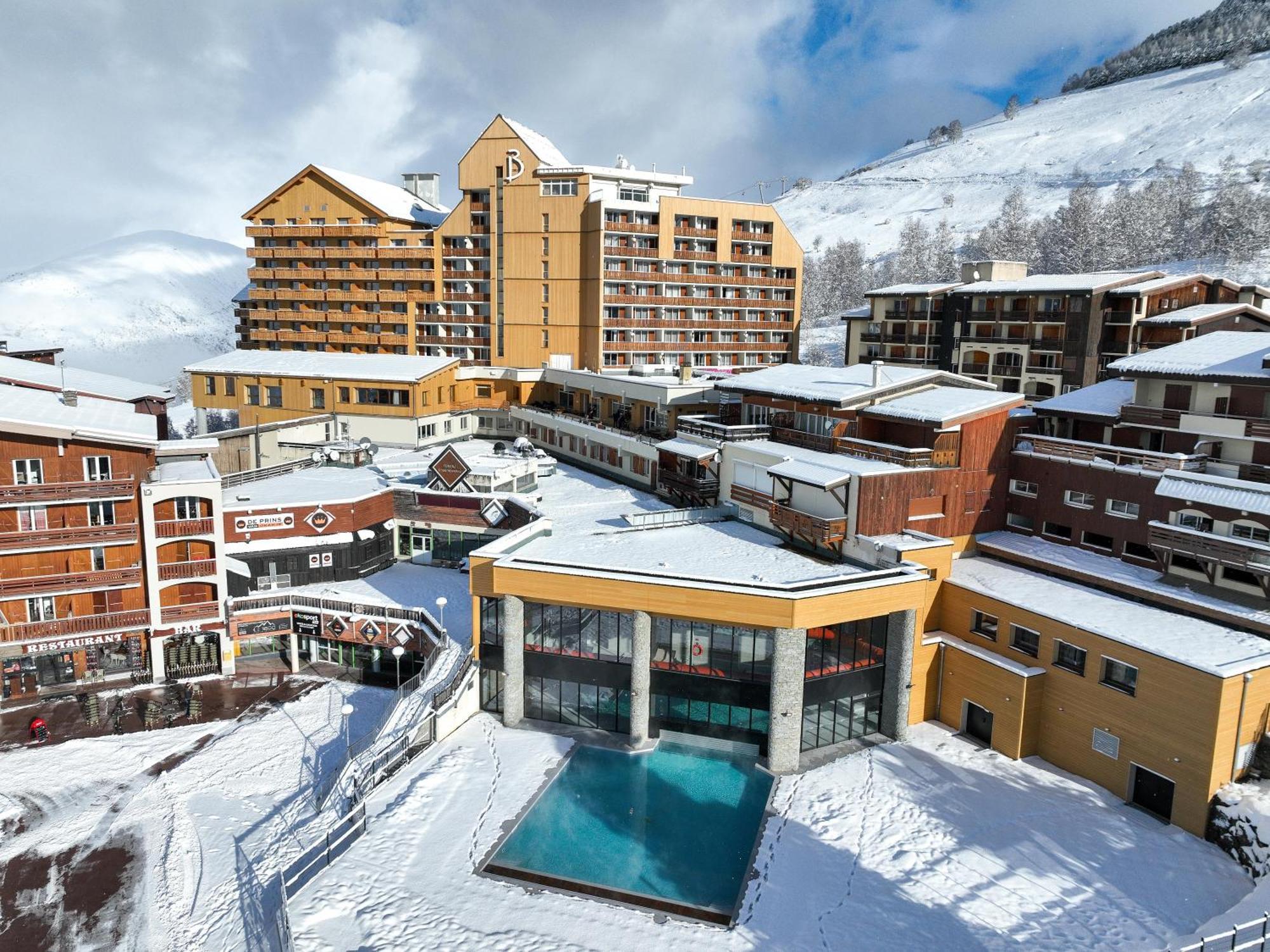 Belambra Clubs Les 2 Alpes Les Cretes Hotell Les Deux Alpes Exteriör bild