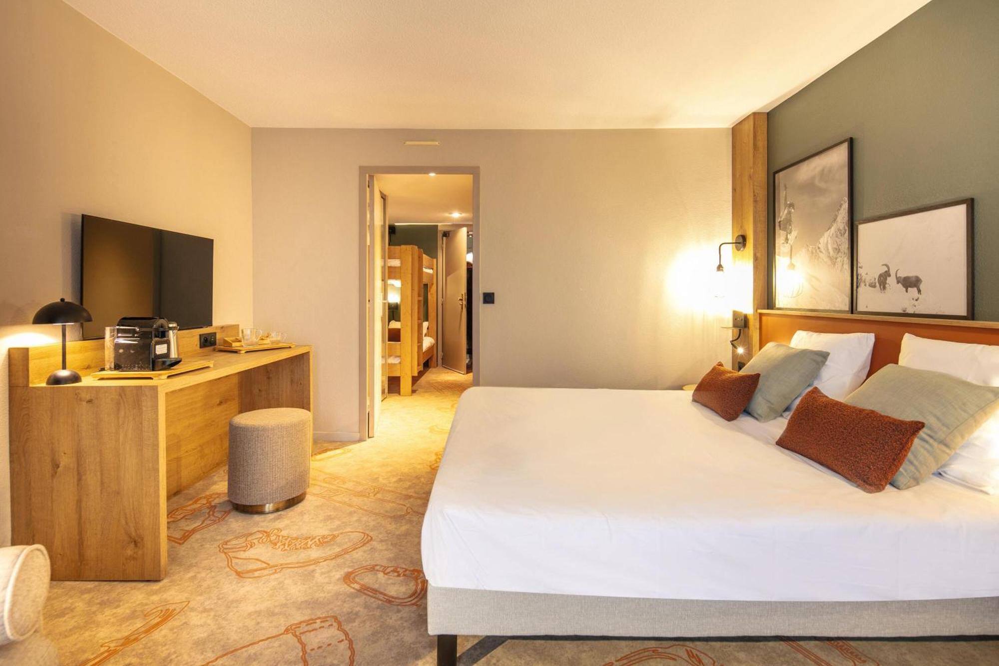 Belambra Clubs Les 2 Alpes Les Cretes Hotell Les Deux Alpes Exteriör bild