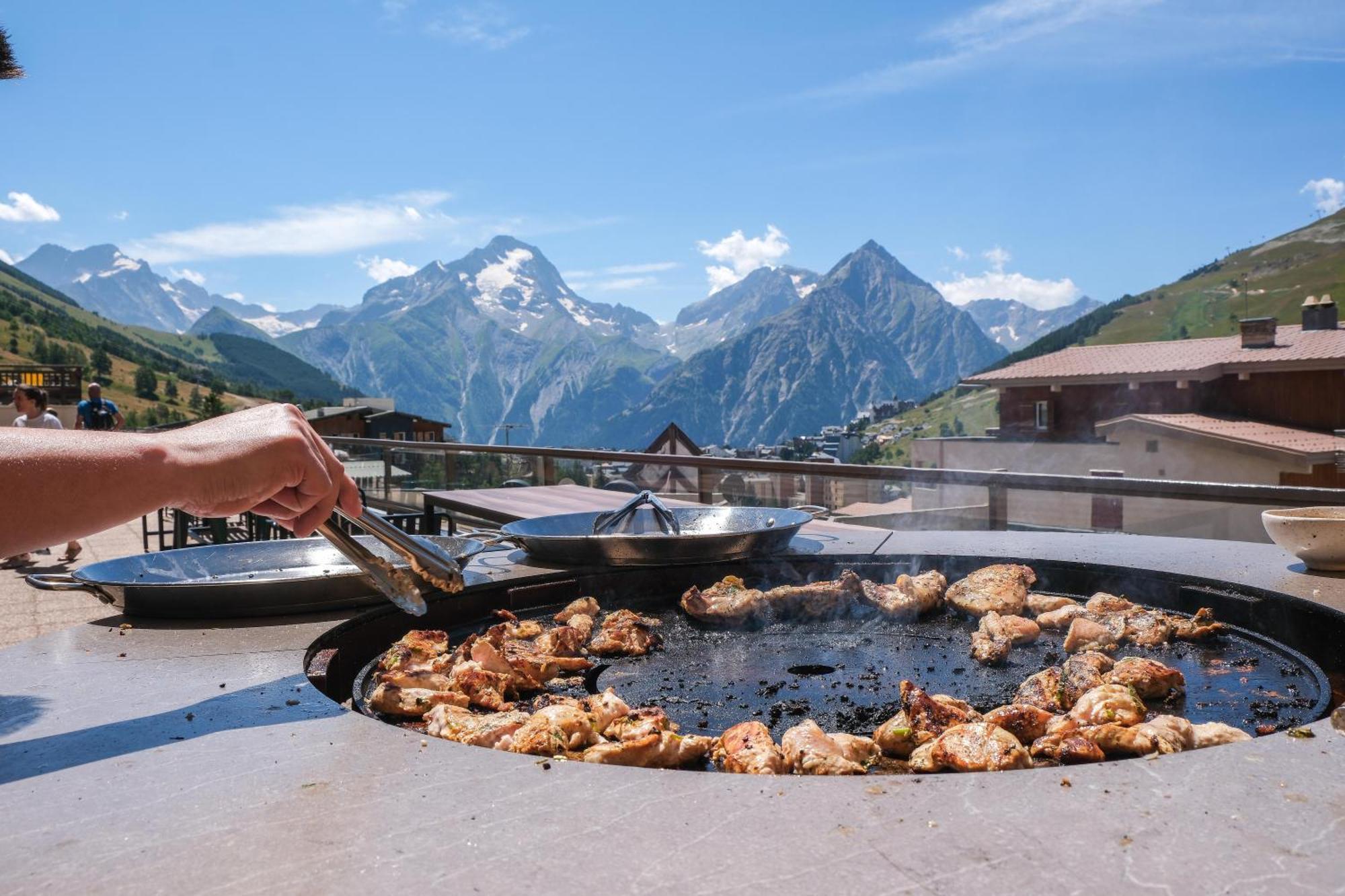 Belambra Clubs Les 2 Alpes Les Cretes Hotell Les Deux Alpes Exteriör bild